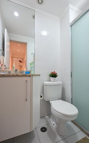 Apartamento à venda com 102m², 3 quartos e 2 vagasBanheiro