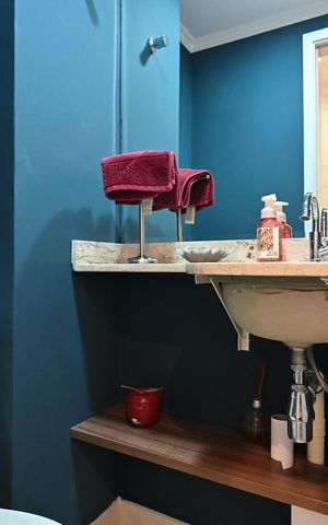 Apartamento à venda com 102m², 3 quartos e 2 vagasLavabo