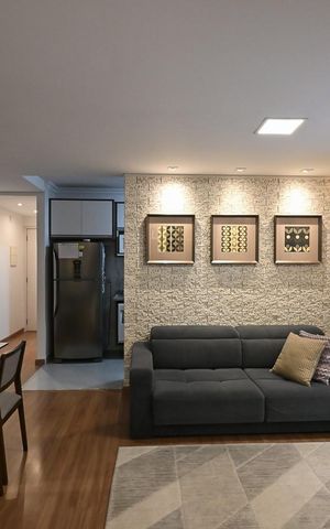 Apartamento à venda com 102m², 3 quartos e 2 vagasSala