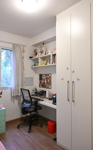 Apartamento à venda com 102m², 3 quartos e 2 vagasQuarto 2