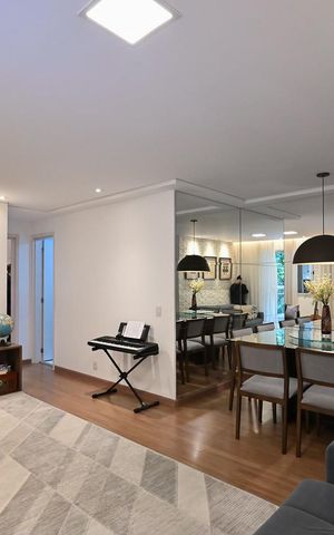 Apartamento à venda com 102m², 3 quartos e 2 vagasSala