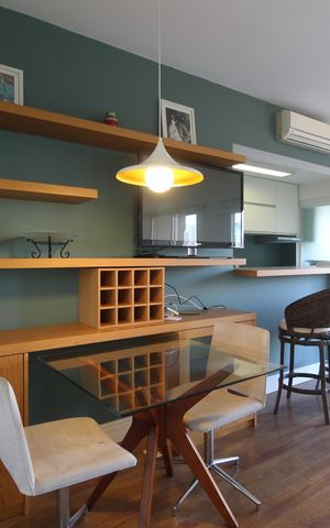 Apartamento à venda com 50m², 1 quarto e 1 vagaSala/Quarto