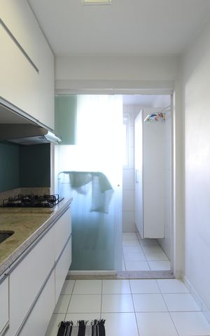 Apartamento à venda com 50m², 1 quarto e 1 vagaCozinha e Área de Serviço