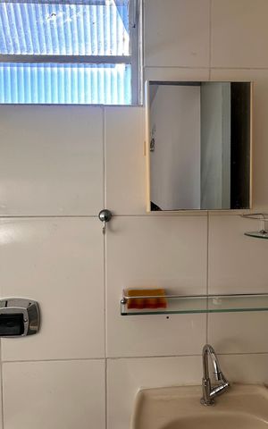 Casa para alugar com 25m², 1 quarto e sem vaga Casa para alugar com 25m², 1 quarto e sem vagaBanheiro social