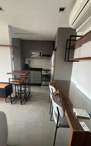 Apartamento à venda com 40m², 1 quarto e 1 vagaSala/Cozinha