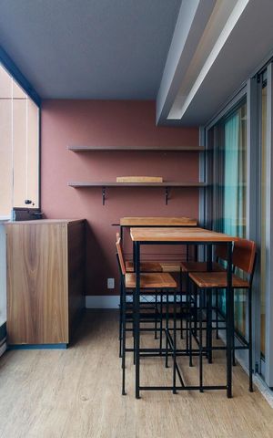 Studio para alugar com 41m², 0 quarto e 1 vaga Studio para alugar com 41m², 0 quarto e 1 vagaStudio - Varanda