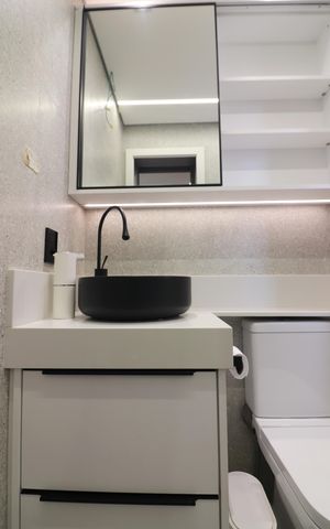 Apartamento para alugar com 59m², 2 quartos e 1 vagaBanheiro da Suíte