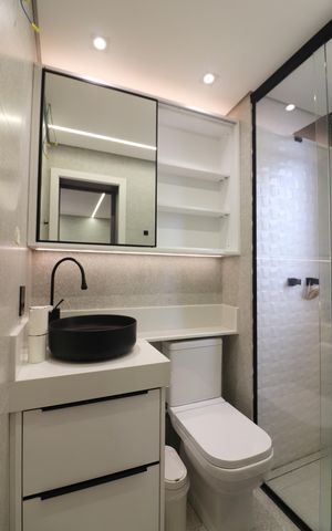 Apartamento para alugar com 59m², 2 quartos e 1 vagaBanheiro da Suíte