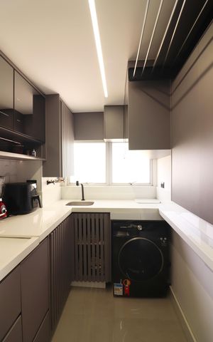 Apartamento para alugar com 59m², 2 quartos e 1 vagaCozinha e Área de Serviço
