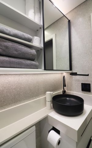 Apartamento para alugar com 59m², 2 quartos e 1 vagaBanheiro Social