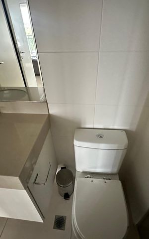 Apartamento à venda com 49m², 1 quarto e 1 vaga Apartamento à venda com 49m², 1 quarto e 1 vagaBanheiro da Suíte