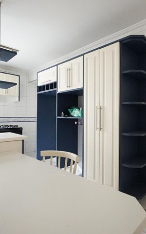 Apartamento para alugar com 133m², 3 quartos e 1 vagaCozinha