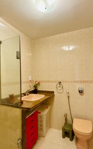 Apartamento à venda com 140m², 3 quartos e 1 vagaBanheiro social 