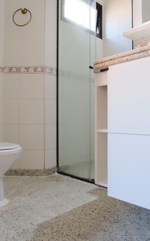 Apartamento para alugar com 93m², 3 quartos e 1 vagaBanheiro da Suíte