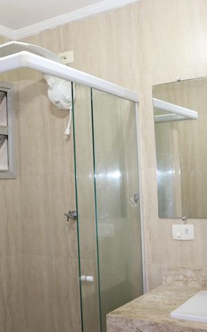 Apartamento à venda com 66m², 2 quartos e sem vagaBanheiro da Suíte