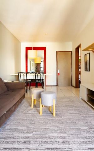 Apartamento à venda com 60m², 1 quarto e 1 vaga Apartamento à venda com 60m², 1 quarto e 1 vagaSala