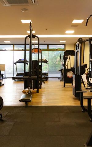 Apartamento à venda com 60m², 1 quarto e 1 vaga Apartamento à venda com 60m², 1 quarto e 1 vagaÁrea comum - Academia