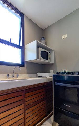 Apartamento à venda com 60m², 1 quarto e 1 vaga Apartamento à venda com 60m², 1 quarto e 1 vagaCozinha