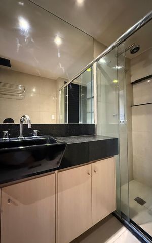 Apartamento à venda com 45m², 1 quarto e 1 vagaBanheiro Suíte
