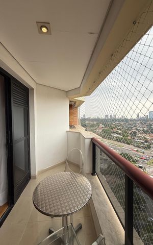 Apartamento à venda com 45m², 1 quarto e 1 vagaVaranda