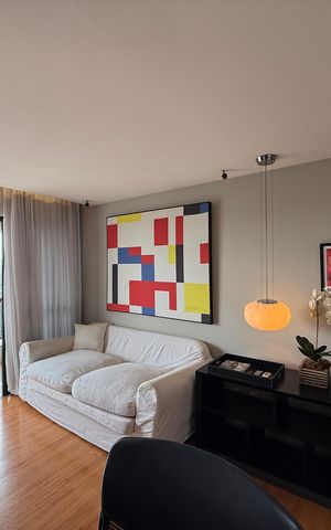 Apartamento à venda com 45m², 1 quarto e 1 vagaSala