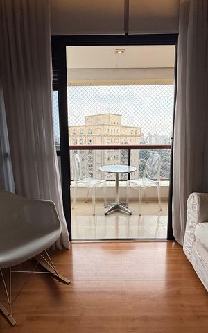 Apartamento à venda com 45m², 1 quarto e 1 vagaSala