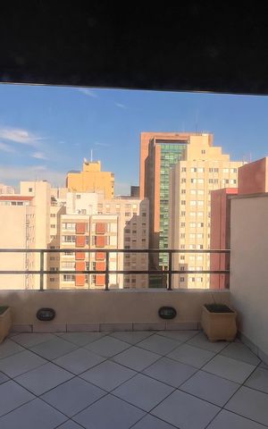 Apartamento à venda com 87m², 1 quarto e 1 vaga Apartamento à venda com 87m², 1 quarto e 1 vagaVaranda da Sala