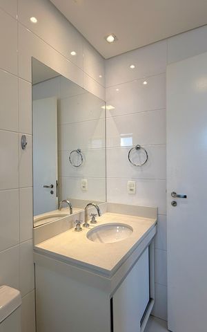 Apartamento para alugar com 63m², 2 quartos e 1 vaga Apartamento para alugar com 63m², 2 quartos e 1 vagaBanheiro Suíte