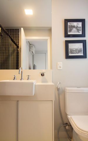 Apartamento à venda com 97m², 2 quartos e 2 vagasBanheiro da Suíte 2