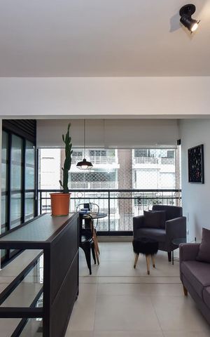 Apartamento para alugar com 38m², 1 quarto e 1 vagaSala
