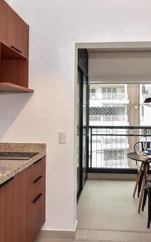 Apartamento para alugar com 38m², 1 quarto e 1 vagaCozinha