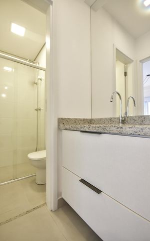 Apartamento para alugar com 38m², 1 quarto e 1 vagaBanheiro Social