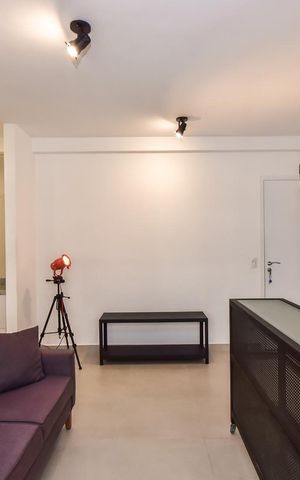 Apartamento para alugar com 38m², 1 quarto e 1 vagaSala