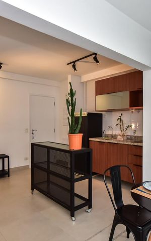 Apartamento para alugar com 38m², 1 quarto e 1 vagaSala