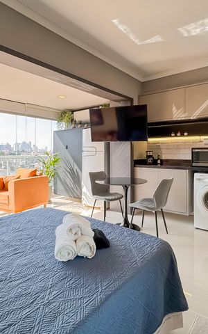 Studio à venda com 33m², 1 quarto e 1 vaga Studio à venda com 33m², 1 quarto e 1 vagaStudio
