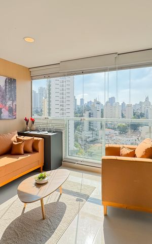 Studio à venda com 33m², 1 quarto e 1 vaga Studio à venda com 33m², 1 quarto e 1 vagaVaranda