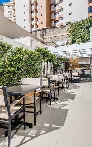 Studio à venda com 33m², 1 quarto e 1 vaga Studio à venda com 33m², 1 quarto e 1 vagaChurrasqueira