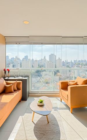 Studio à venda com 33m², 1 quarto e 1 vaga Studio à venda com 33m², 1 quarto e 1 vagaVaranda