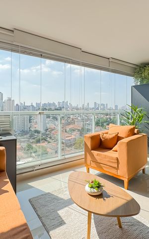 Studio à venda com 33m², 1 quarto e 1 vaga Studio à venda com 33m², 1 quarto e 1 vagaVaranda