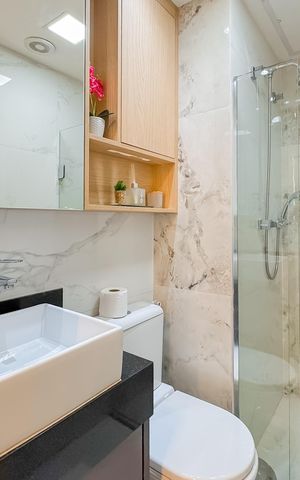 Studio à venda com 33m², 1 quarto e 1 vaga Studio à venda com 33m², 1 quarto e 1 vagaBanheiro