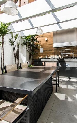 Studio à venda com 33m², 1 quarto e 1 vaga Studio à venda com 33m², 1 quarto e 1 vagaChurrasqueira