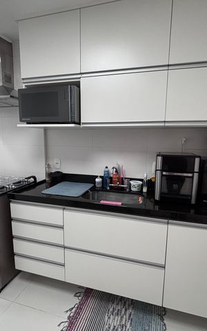Apartamento à venda com 83m², 3 quartos e 2 vagas Apartamento à venda com 83m², 3 quartos e 2 vagasCozinha
