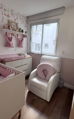 Apartamento à venda com 83m², 3 quartos e 2 vagas Apartamento à venda com 83m², 3 quartos e 2 vagasQuarto 2