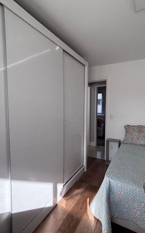 Apartamento à venda com 83m², 3 quartos e 2 vagas Apartamento à venda com 83m², 3 quartos e 2 vagasQuarto