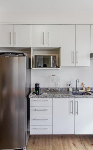 Studio para alugar com 36m², 1 quarto e 1 vagaStudio