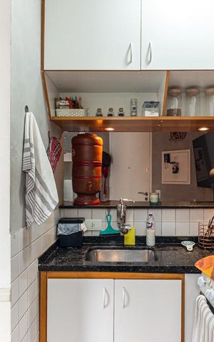 Apartamento à venda com 35m², 1 quarto e 1 vaga Apartamento à venda com 35m², 1 quarto e 1 vagaCozinha