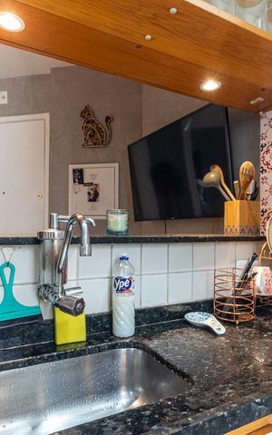 Apartamento à venda com 35m², 1 quarto e 1 vaga Apartamento à venda com 35m², 1 quarto e 1 vagaCozinha