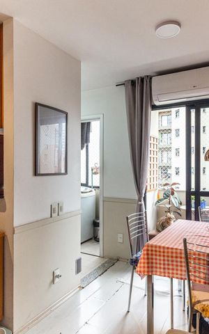 Apartamento à venda com 35m², 1 quarto e 1 vaga Apartamento à venda com 35m², 1 quarto e 1 vagaSala
