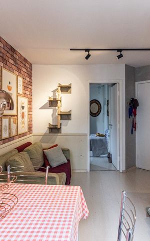 Apartamento à venda com 35m², 1 quarto e 1 vaga Apartamento à venda com 35m², 1 quarto e 1 vagaSala