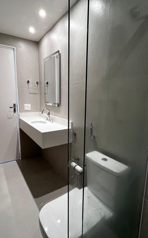 Apartamento para alugar com 143m², 4 quartos e 2 vagas Apartamento para alugar com 143m², 4 quartos e 2 vagasBanheiro da Suíte